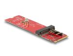 DELOCK Konverter M.2 KeyM St > M.2 KeyE Slot f. USB/PCIe
