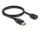 DeLOCK DisplayPort 1.2 Verlängerungskabel 4K 60 Hz 1 m