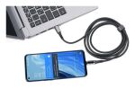 TROIKA CBL20/BK USB Kabel 2 m USB C USB C/Lightning 100 W Schwarz