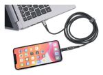 TROIKA CBL20/BK USB Kabel 2 m USB C USB C/Lightning 100 W Schwarz