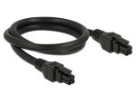 DELOCK MicroFit 3.0 Kabel 4Pin St > St 0.50m