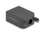 DeLOCK 90655 Drahtverbinder D-Sub 9, 3 pin terminal block Schwarz, Grau