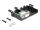 DeLOCK 90655 Drahtverbinder D-Sub 9, 3 pin terminal block Schwarz, Grau