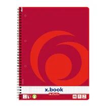 Herlitz 10834117 Notizbuch A4 80 Blätter Rot
