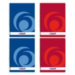 Herlitz 10834117 Notizbuch A4 80 Blätter Rot