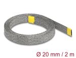 DELOCK Geflechtschlauch zur EMI Abschirmung 2 m x 20 mm
