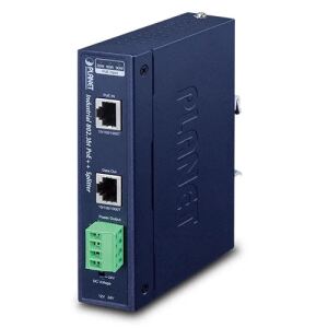 PLANET IPOE-173S Netzwerksplitter Power over Ethernet (PoE) Blau