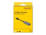 DeLOCK USB Typ-A Adapter zu 2,5 Gigabit LAN slim