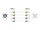 DELOCK Netzwerkkabel M12 8Pin X-kodiert St.> Bu. PUR (TPU)1m