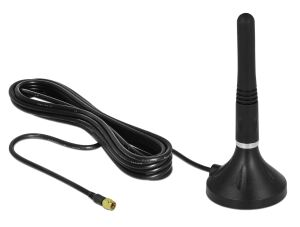 DELOCK LTE Antenne SMA Stecker 2 - 3 dBi 11 cm starr