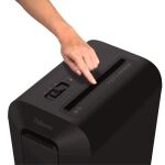 Fellowes LX65 Aktenvernichter Kreuzschreddern 4 cm Schwarz