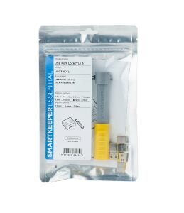 Smartkeeper UL03PKYL Schnittstellenblockierung Schnittstellenblockierung + Schlüssel USB Typ-A Gelb 1 Stück(e)
