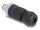 DeLOCK M12 Steckverbinder A-kodiert 4 Pin Stecker zur Montage mit Schraubanschluss