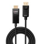 Lindy 40926 Videokabel-Adapter 2 m DisplayPort HDMI Typ A (Standard) Schwarz