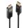 Lindy 40926 Videokabel-Adapter 2 m DisplayPort HDMI Typ A (Standard) Schwarz