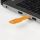 Lindy 47898 Schnittstellenblockierung RJ-45 Orange Acrylnitril-Butadien-Styrol (ABS) 20 Stück(e)