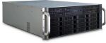 Inter-Tech 4U-4416L Rack Schwarz, Silber