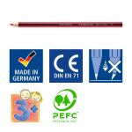 Staedtler 185 M24 Buntstift Mehrfarbig 24 Stück(e)