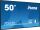 iiyama LH5065UHSB-B1AG Signage-Display Digital Signage Flachbildschirm 125,7 cm (49.5") LCD WLAN 800 cd/m² 4K Ultra HD Schwarz Eingebauter Prozessor Android 11 24/7