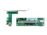 DeLOCK Riser Karte PCI Express x1 zu 1 x PCI 32 Bit Slot mit 60 cm Kabel