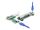 DeLOCK Riser Karte PCI Express x1 zu 1 x PCI 32 Bit Slot mit 60 cm Kabel