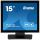 iiyama ProLite T1532MSC-B1S Computerbildschirm 38,1 cm (15") 1024 x 768 Pixel XGA LCD Touchscreen Schwarz