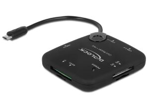 DeLOCK 65529 Kartenleser USB 2.0 Schwarz