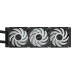 GIGABYTE AORUS WATERFORCE X II 360 AIO Flüssigkeits-CPU-Kühler - 3x120mm ARGB-Lüfter, Vollfarb-LCD, DAISY-CHAIN, kompatibel mit Intel LGA 1851 und AMD AM5