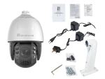 LevelOne FCS-4072 GEMINI PTZ IP-Kamera, 4 MP, 32x Zoom, H.265, IR 200M, Innen-/Außenbereich