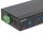 Manhattan 7-Port USB 3.0 Hub für Industrieanwendungen, Sieben USB 3.0 Typ A-Ports, 20 kV ESD-Schutz, Stromversorgung per Blockklemmen, Netzteil oder USB, DIN-Hutschiene, USB-Kabel mit Schrauben fixierbar