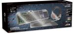 SPEEDLINK LUNERA 4in1 Tastatur Maus enthalten Gaming USB QWERTZ Deutsch Schwarz