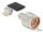 DeLOCK N Stecker zum Crimpen LMR 400 mit passendem Schrumpfschlauch
