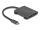 DELOCK USB-C Splitter (DP Alt Mode) zu 2x HDMI MST 4K 60Hz