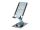 Conceptronic THANA08G Faltbarer und drehbarer Handyhalter, 360° drehbare Basis, höhenverstellbar