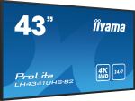 iiyama ProLite LH4341UHS 43" 16:9 4K 24/7 IPS Display schwarz