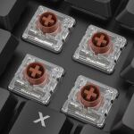 Sharkoon PureWriter W65 Tastatur Gaming RF Wireless QWERTZ Deutsch Schwarz