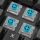 Sharkoon PureWriter W65 Tastatur Gaming RF Wireless QWERTZ Deutsch Schwarz