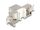 DeLOCK Keystone Modul RJ45 Buchse zu LSA Cat.6A werkzeugfrei mit roter Staubschutzkappe