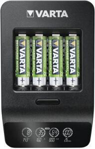 Varta LCD SMART CHARGER+ Akkuladegerät Haushaltsbatterie AC