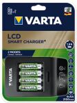 Varta LCD SMART CHARGER+ Akkuladegerät Haushaltsbatterie AC