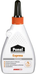 Ponal Holzleim Express, Flasche mit 120g, 9H PN15X