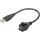 Digitus USB 2.0 Keystone Modul mit 16 cm Kabel (Buchse/Stecker)