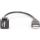 Digitus USB 2.0 Keystone Modul mit 16 cm Kabel (Buchse/Stecker)