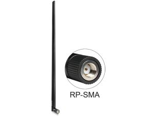 DeLOCK 88450 Netzwerk-Antenne Omnidirektionale Antenne RP-SMA 9 dBi