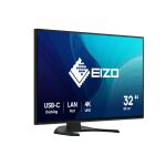EIZO FlexScan EV3240X-BK Computerbildschirm 80 cm (31.5") 3840 x 2160 Pixel 4K Ultra HD LCD Schwarz