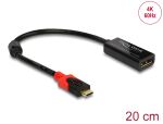 DELOCK Adapter Displayport 20Pin Bu > USB-C St 4K 60Hz...