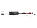 DELOCK Adapter Displayport 20Pin Bu > USB-C St 4K 60Hz...