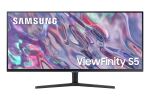 Samsung S50GC Computerbildschirm 86,4 cm (34") 3440 x 1440 Pixel UltraWide Quad HD LCD Schwarz