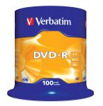 Verbatim DVD-R Matt Silver 4,7 GB 100 Stück(e)
