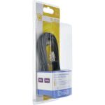 Schwaiger 6.0m RJ-11 - RJ-45 6 m Schwarz